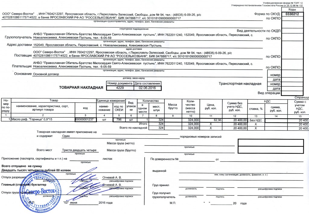 Ттн сп 32 образец заполнения